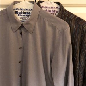 Long sleeve dress shirt by Haupt
